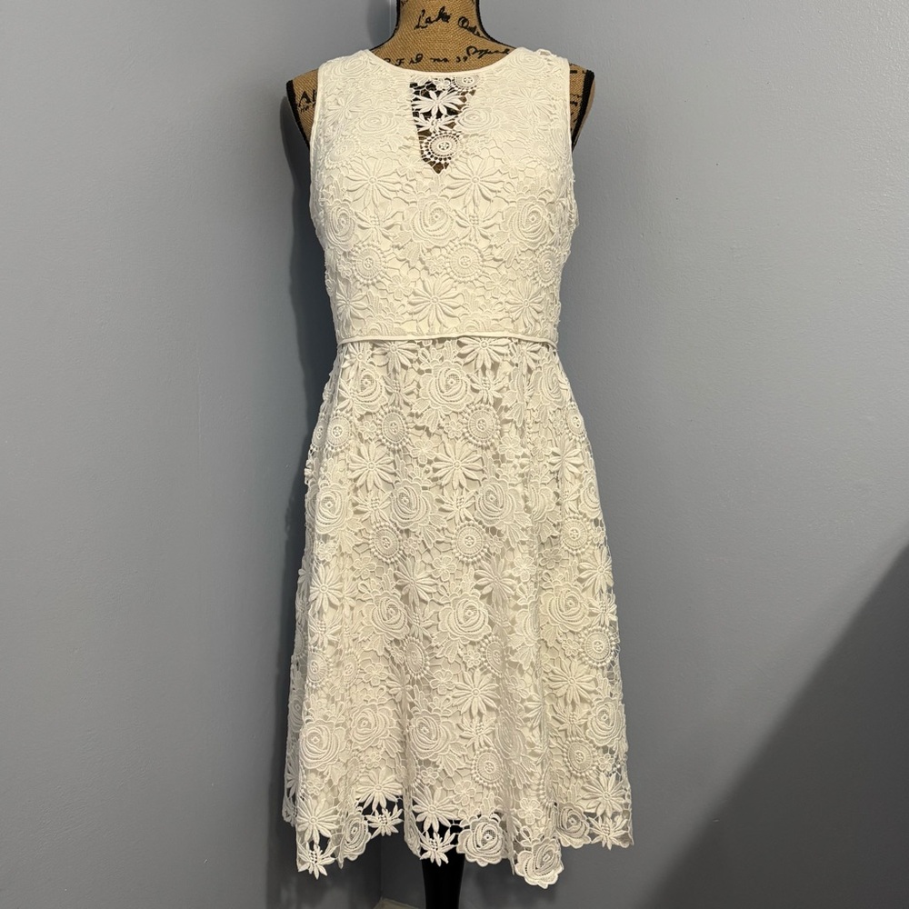 WHBM Floral Lace Dress